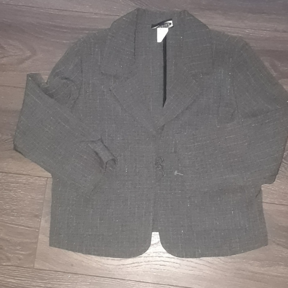 Short blazer grey with sparkling NWT